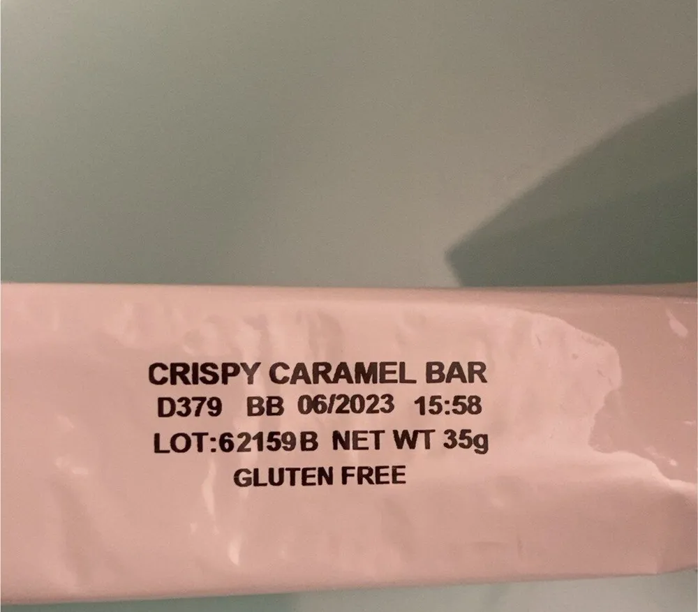 Barretta crispy caramello