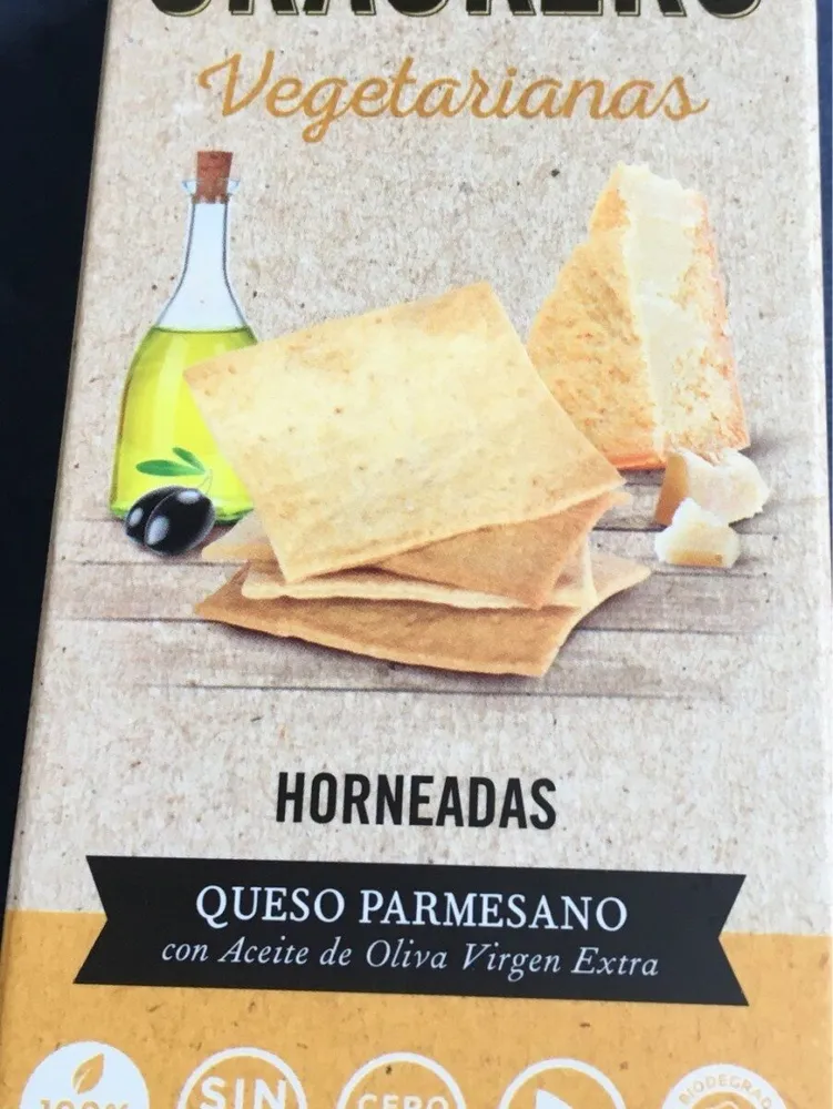 Vegetarianas horneadas queso parmesano con aceite de oliva virgen extra