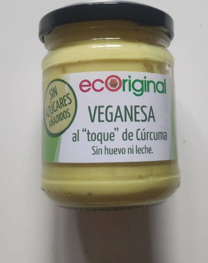Veganesa al toque de cúrcuma