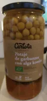 Potaje de garbanzos con alga kombu