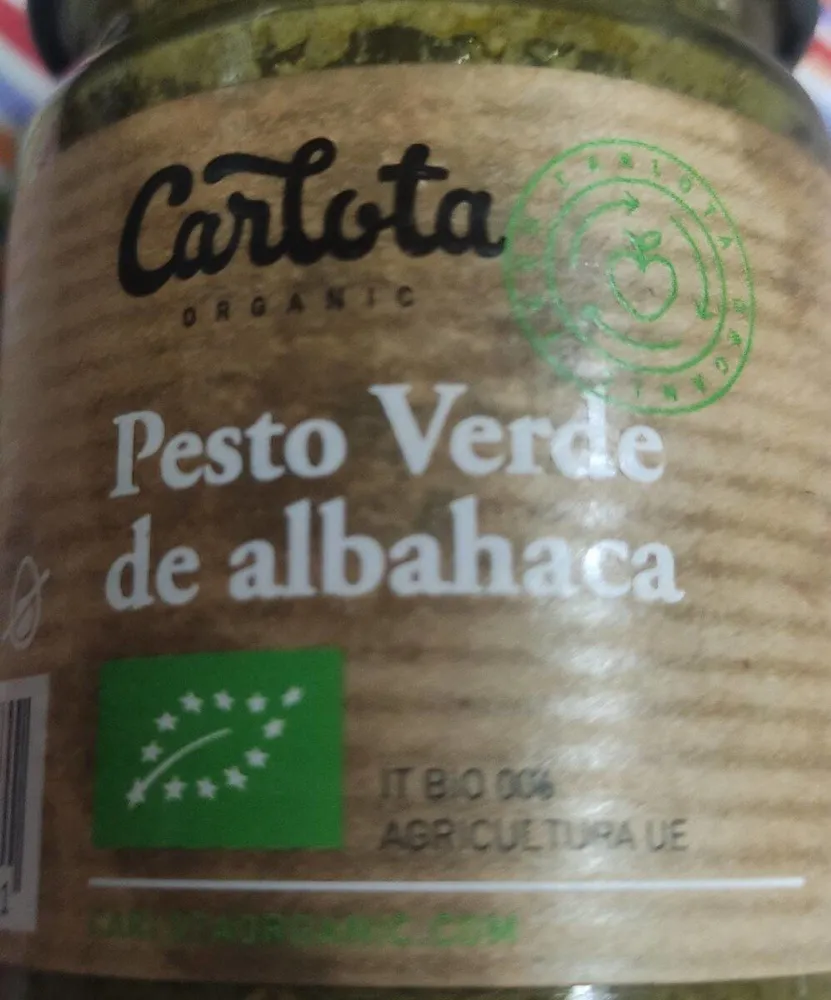 Pesto Verde de albaca