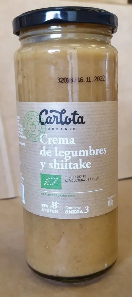 Crema de Legumbres y Shiitake