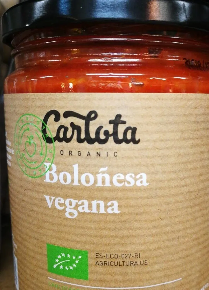 Boloñesa vegana