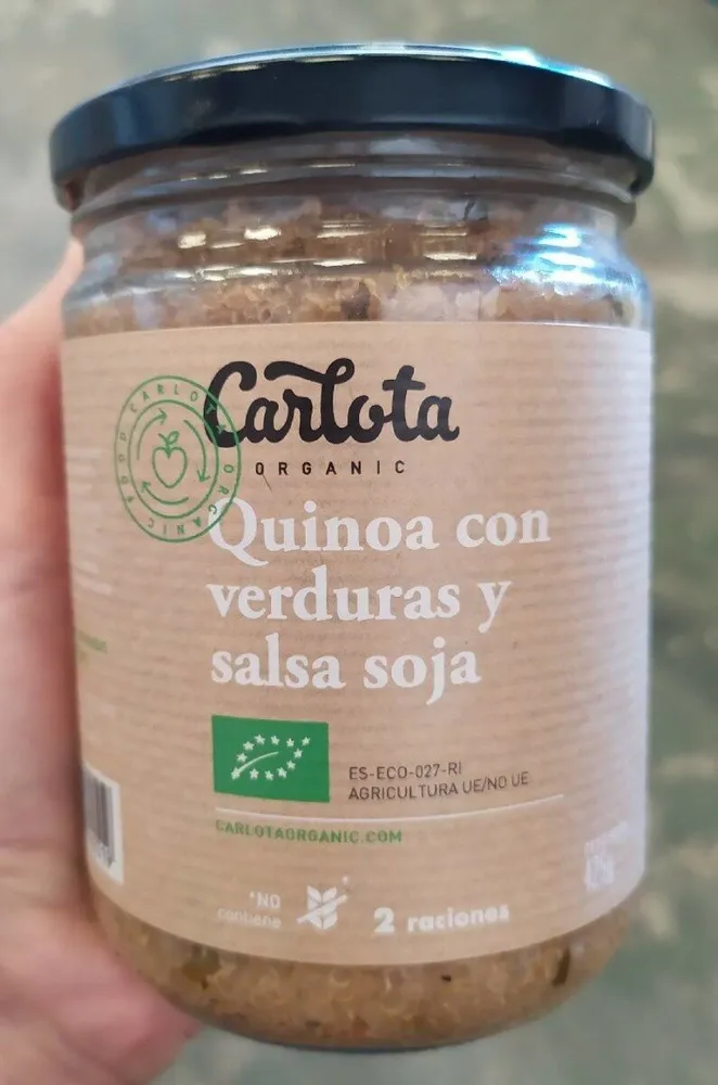 Quinoa con Verduras y Salsa Soja