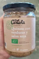 Quinoa con Verduras y Salsa Soja