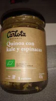Quinoa con kale y espinacas