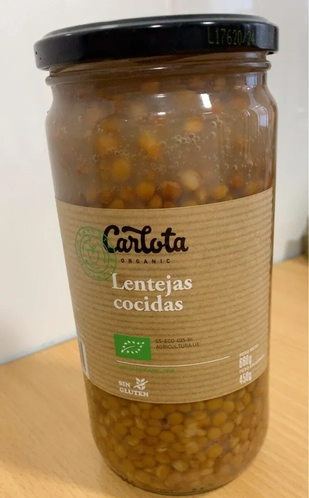 Lentejas cocidas