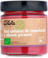 Paté untable de remolacha y rábano picante