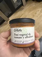 Paté Vegetal De Tomate Y Albahaca