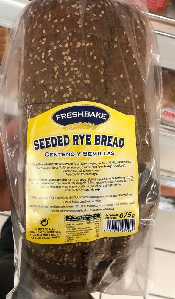 Seeded Rye Bread