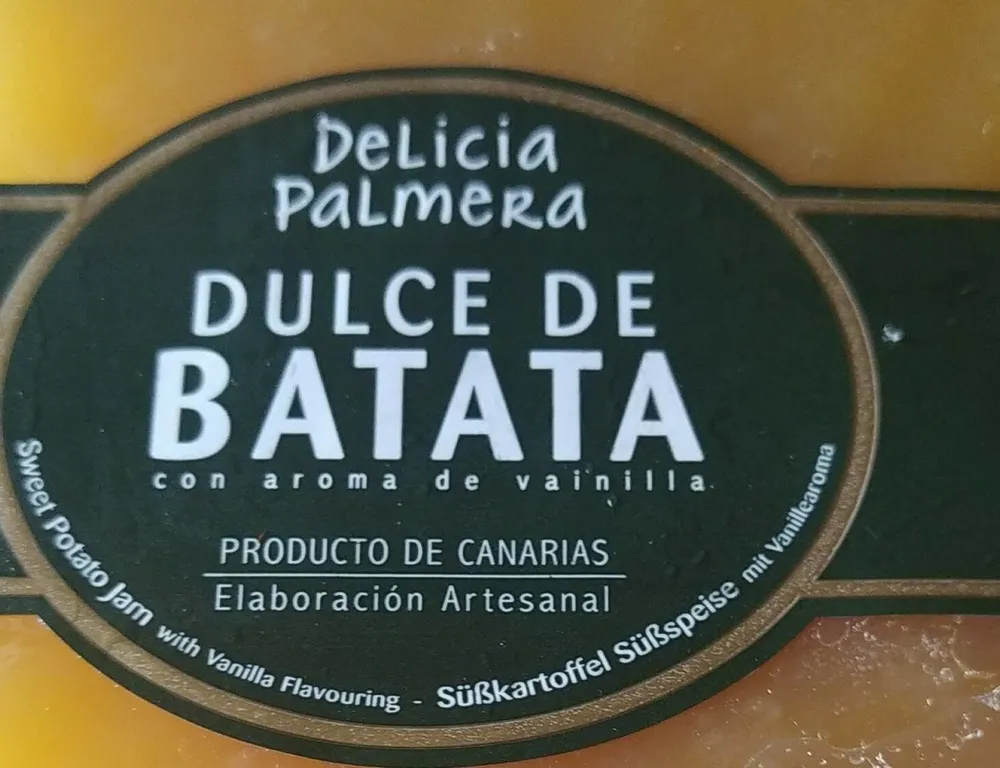 Dulce de batata