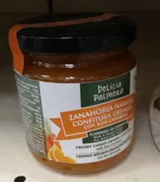 Confitura cremosa de zanahoria y naranja
