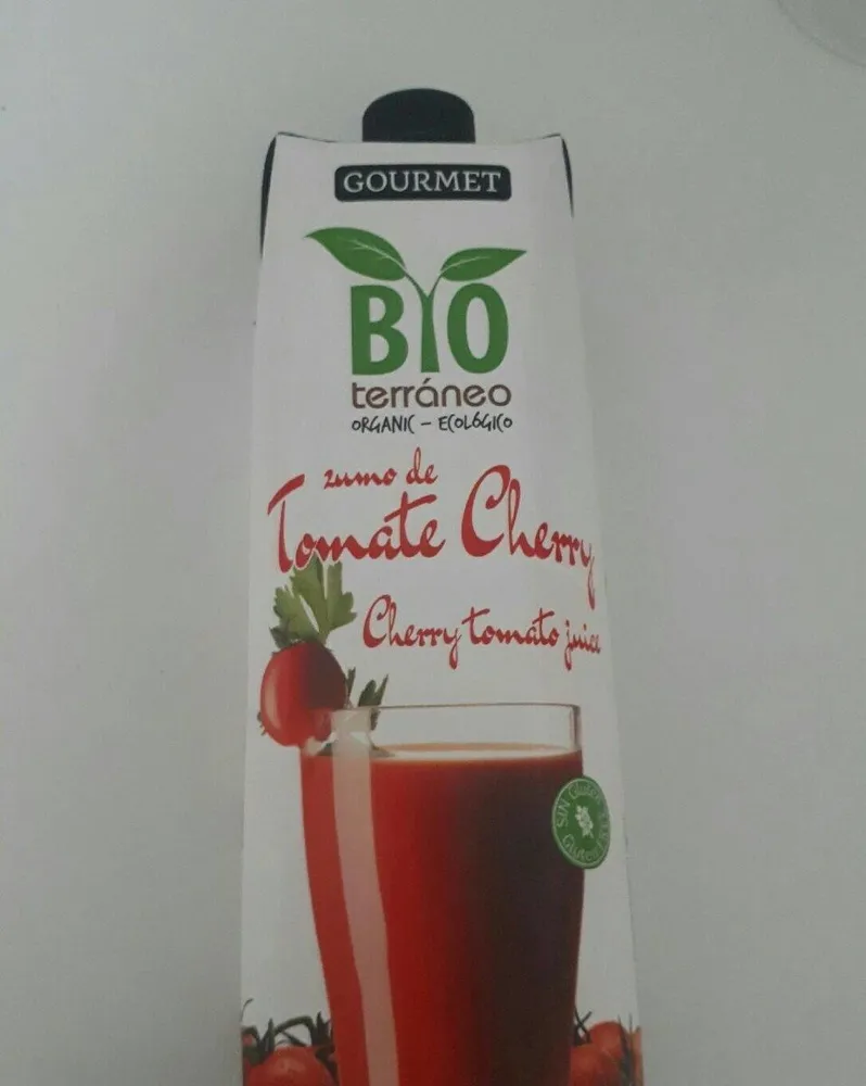 Zumo de tomate cherry