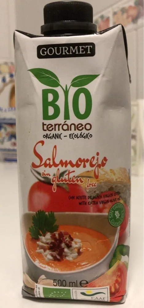 Salmorejo sin gluten