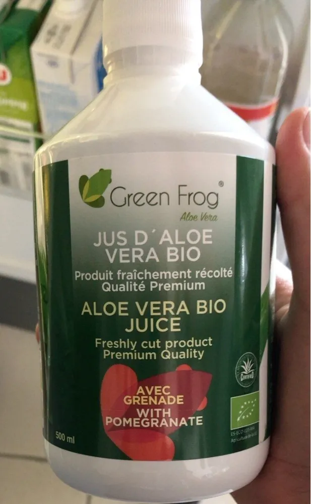 Jus d’aloe vera bio