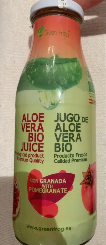 JUGO DE ALOE VERA BIO CON GRANADA