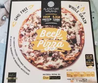 Beef pizza