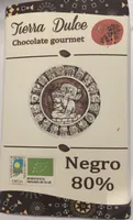 Chocolate gourmet 80% negro
