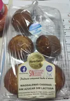 Magdalenas Caseras Sin Azúcar Sin Lactosa