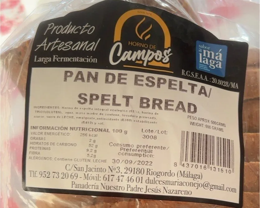 Pan de Espelta