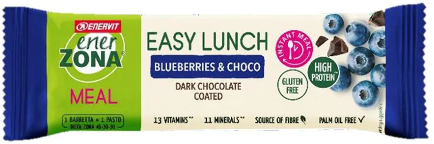 Easy Lunch blueberries & choco