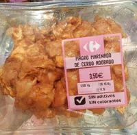 Magro marinado de cerdo adobado
