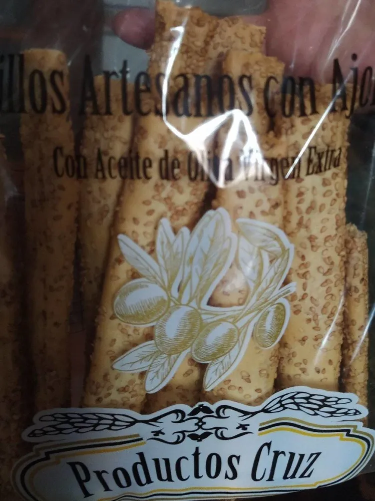 Palillos artesanos con ajonjolí