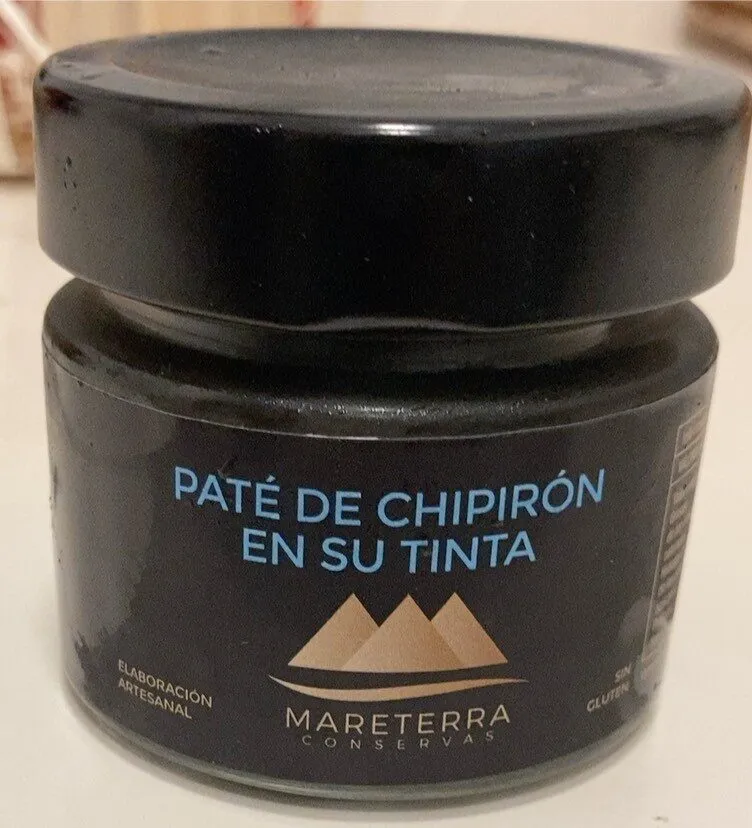 Paté de chipirón en su tinta