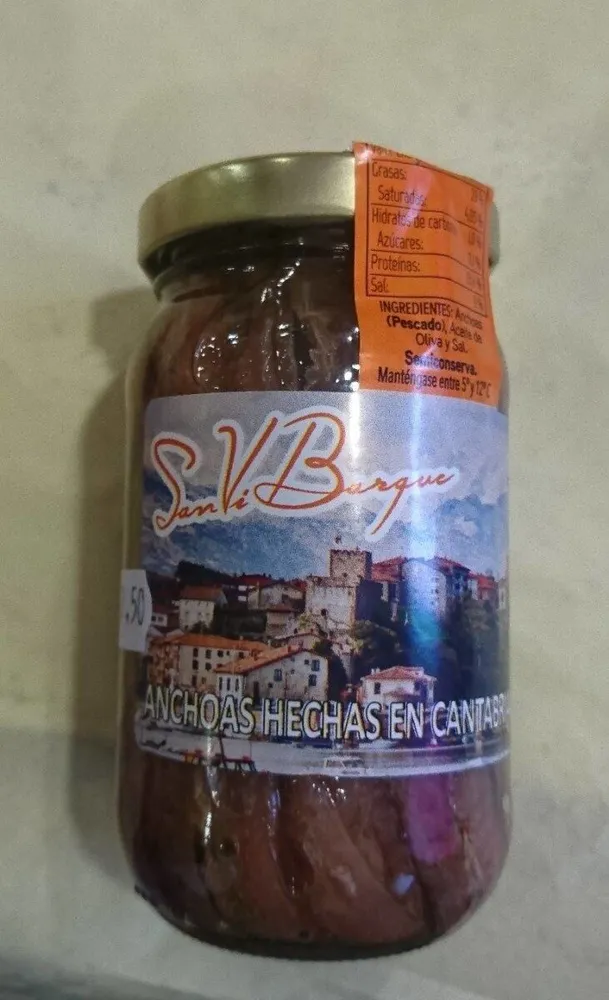 Anchoas del Cantábrico