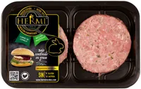 Hamburguesa carne de conejo