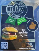 Burger meat conejo