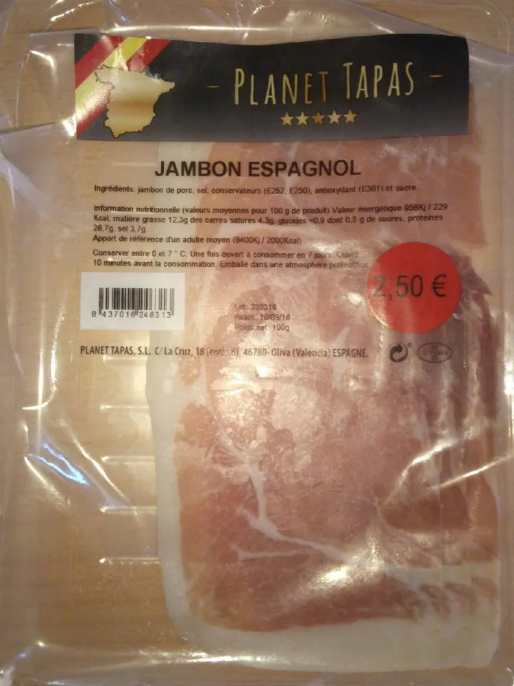 Jambon Espagnol
