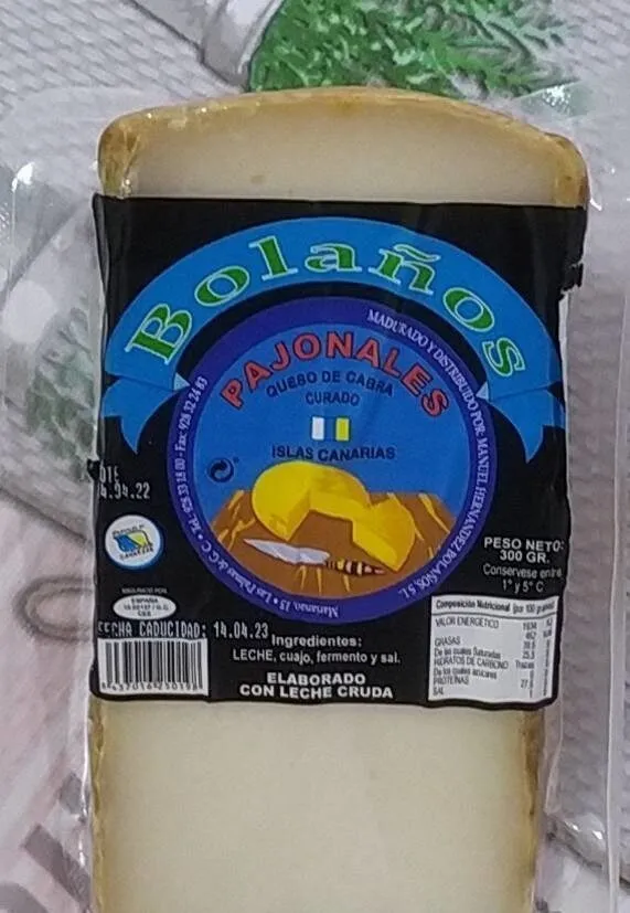 Queso pajonales