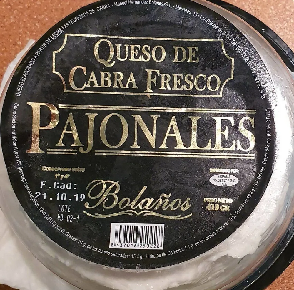 Pajonales (queso de cabra fresco)