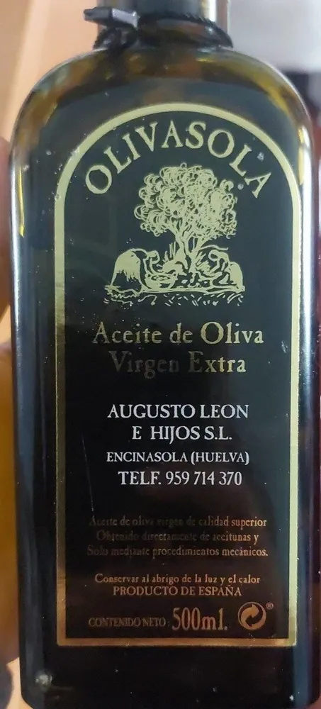 Aceite de oliva virgen extra