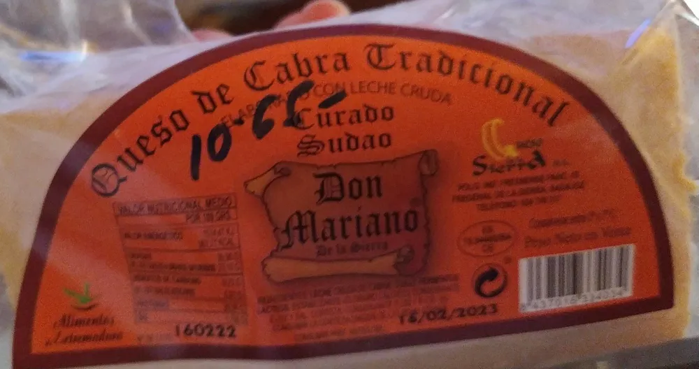 Queso de cabra tradicional