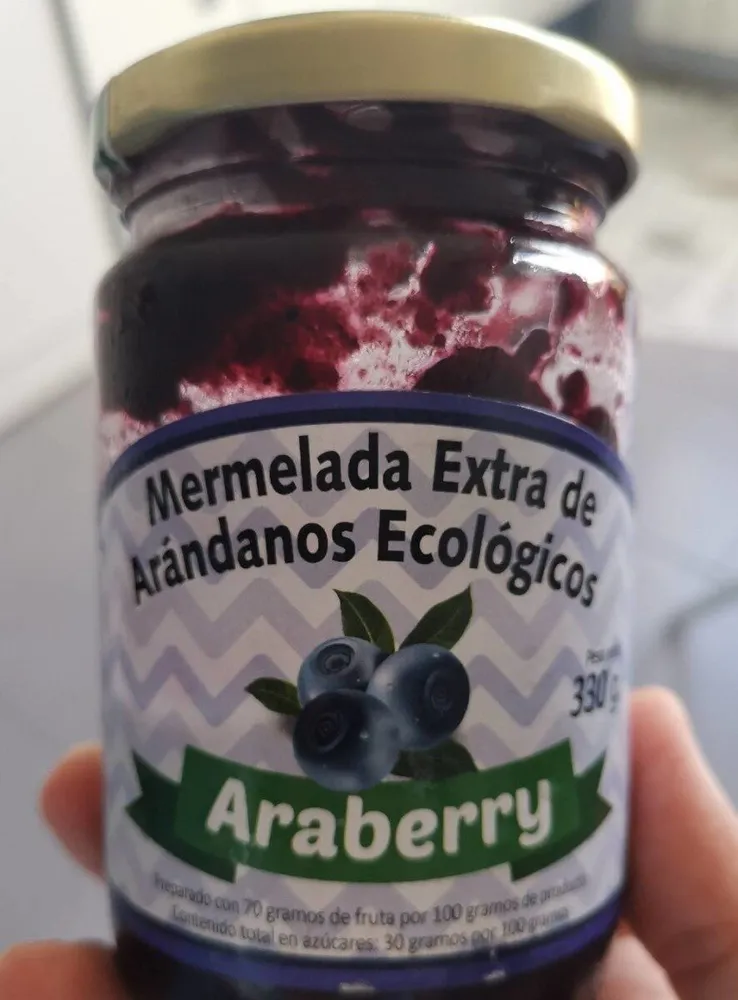 Mermelada Extra de Arándonos Ecológicos (Araberry)
