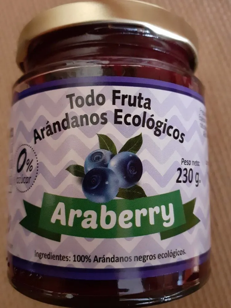 Mermelada de arándanos