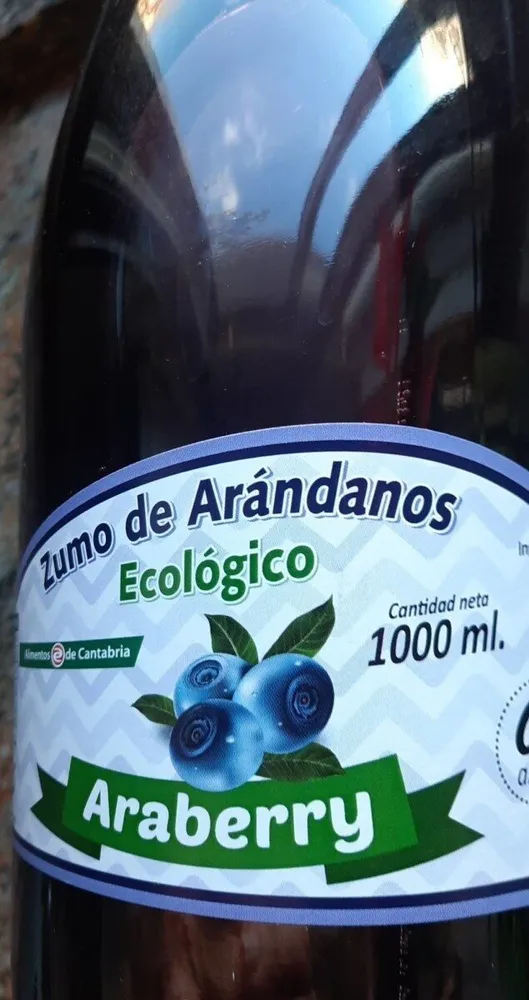 Zumode arándanos ecologico