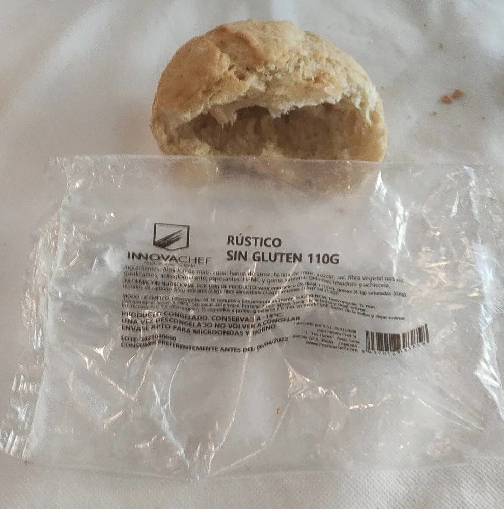 Pan Rústico sin Gluten 110g