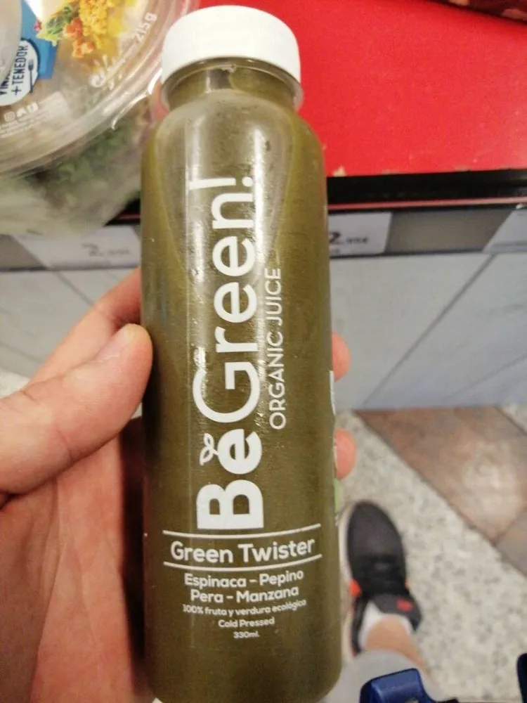 Green Twister organic juice