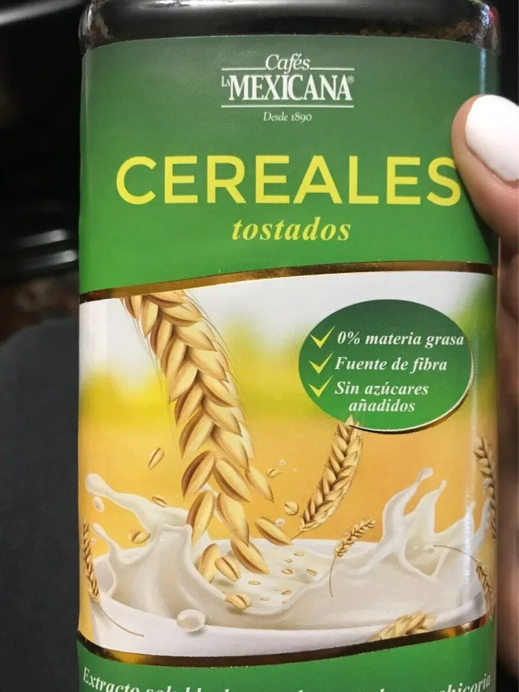 Cereales tostados