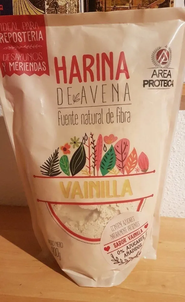 Harina de Avena Vainilla