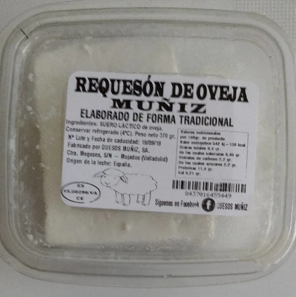 Requesón de Oveja