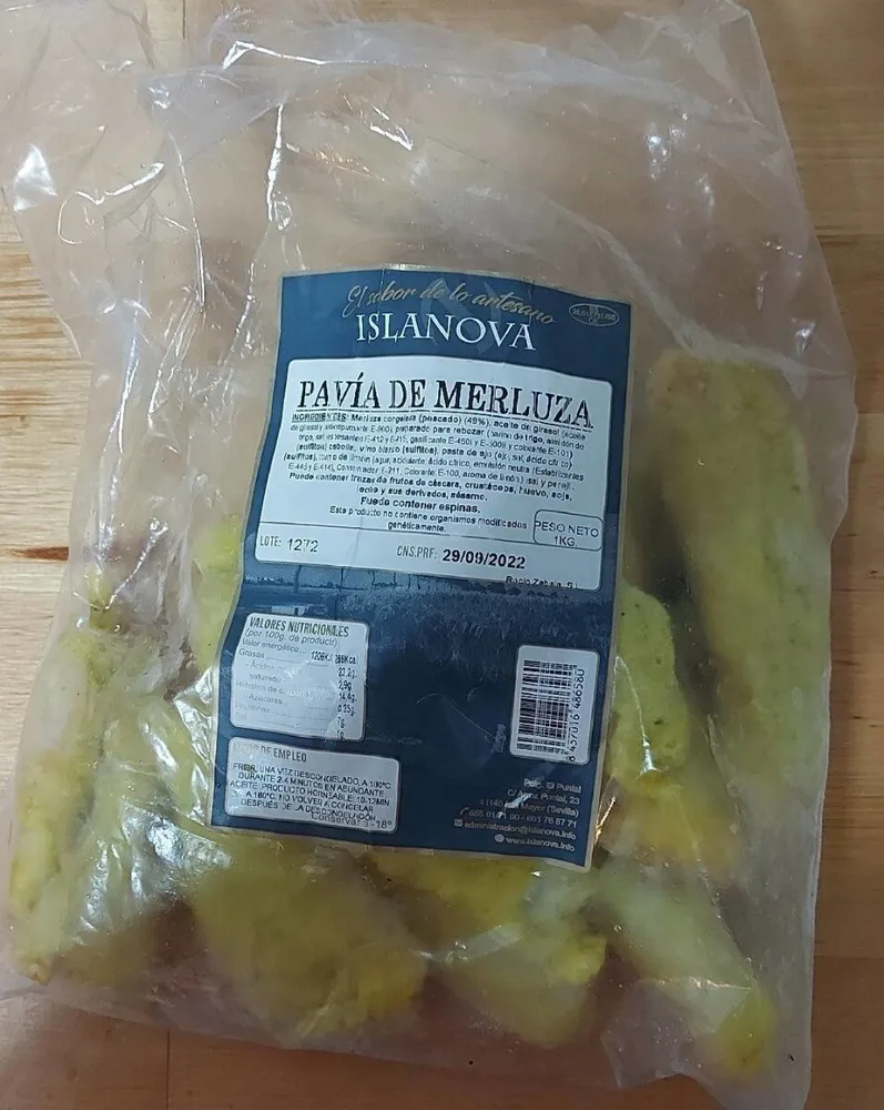 Pavía de merluza