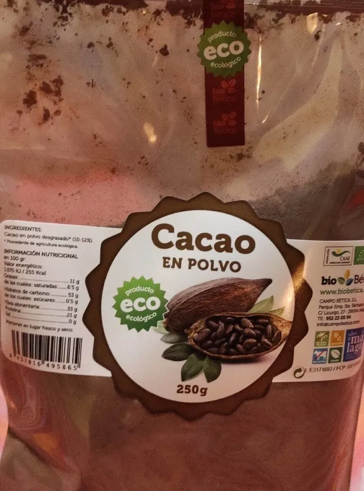 Cacao en polvo