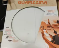 Pizza carbonara bianca