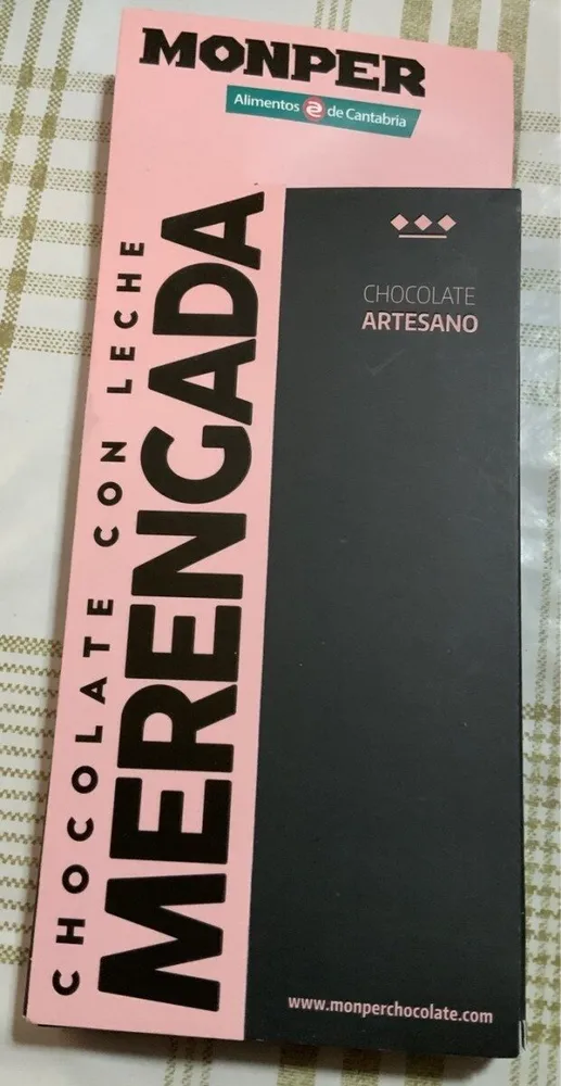 Chocolate con leche merengada