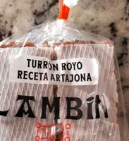 Turrón royo receta Artajona
