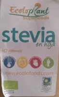 Stevia en hoja